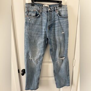 Zara HW Kick Jeans